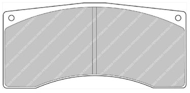 Ferodo 11 FRP1078GB-N DS3.12 Porsche Rear Brake Pads